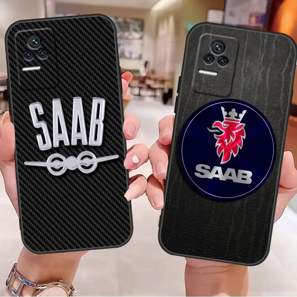 

luxury Car Is S-Saab TPU Case For Redmi K60 K50 K40 Gaming K30 K20 12C 10 10C 9T 9C 9A 9 8A 8 7A 7 Pro Plus 5G Funda Capa Shell