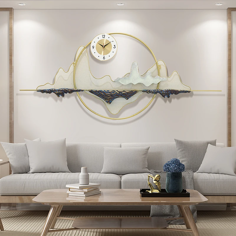 Роскошные кухонные большие настенные часы декоративные бесшумные гигантские