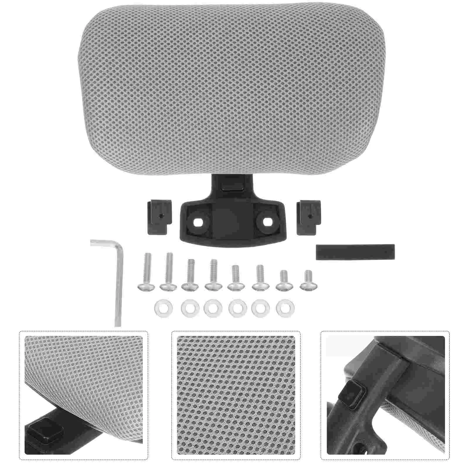 

Veemoon Ergonomic Desk Chair Headrest Attachment Head Support Cushion Elastic Sponge Head Pillow Adjustable Height