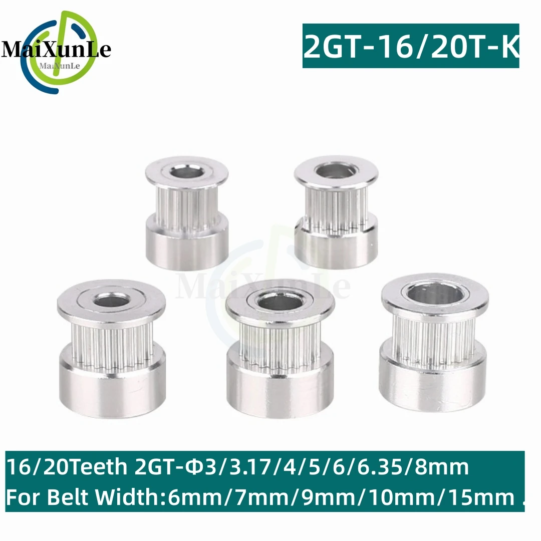 

Шкив GT2 2GT 16/20 зубьев