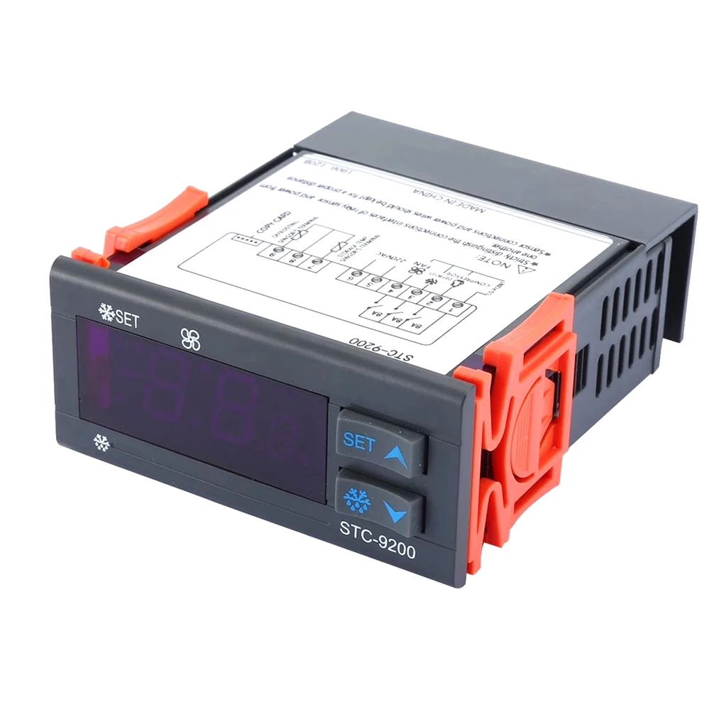

AC 220V Compressor Temperature Controller Heating Cooling Control Thermostat -50 to 50 Thermoregulator Button Operation