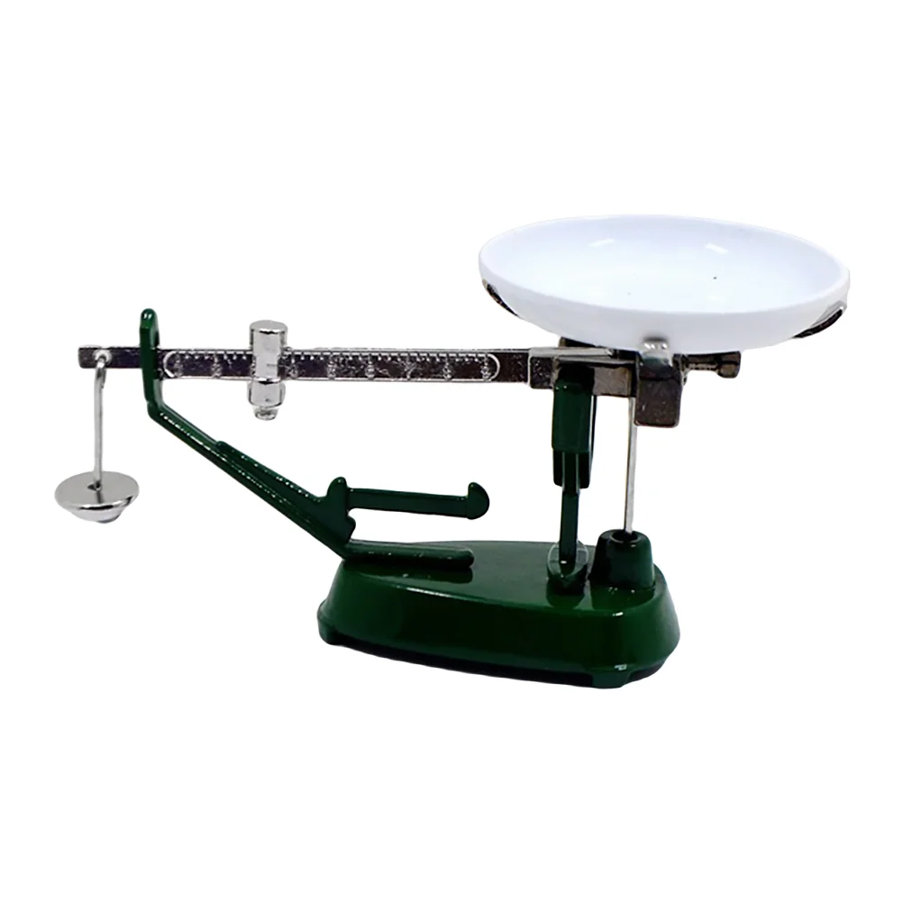 

Scale Balance Houseminiaturemini Scales Weighttoys Balancingaccessoriestoddlers Weighingfurniture Mold Kids Model Metallaw