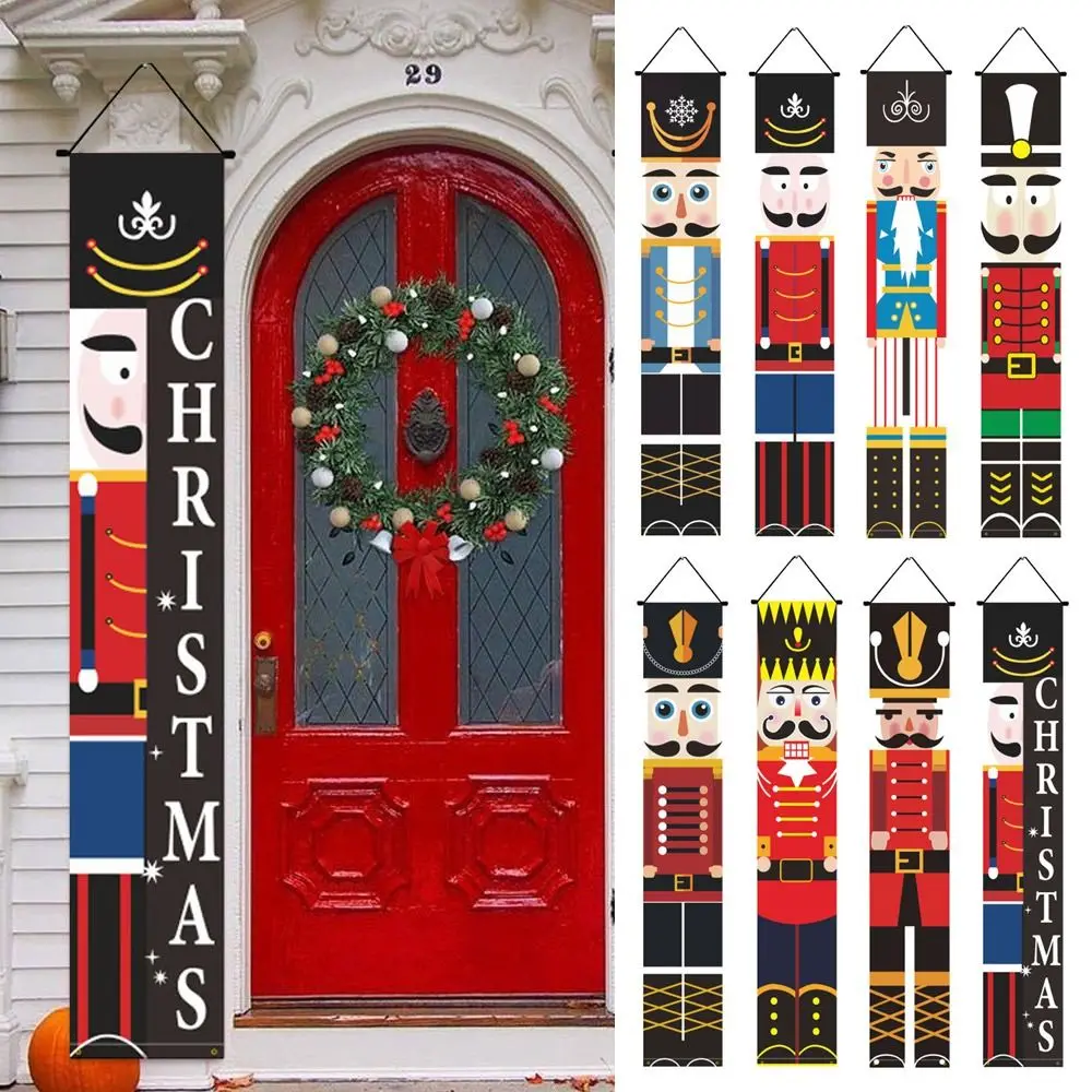 

Новогодние подвесные украшения для украшения крыльца, из полиэстера