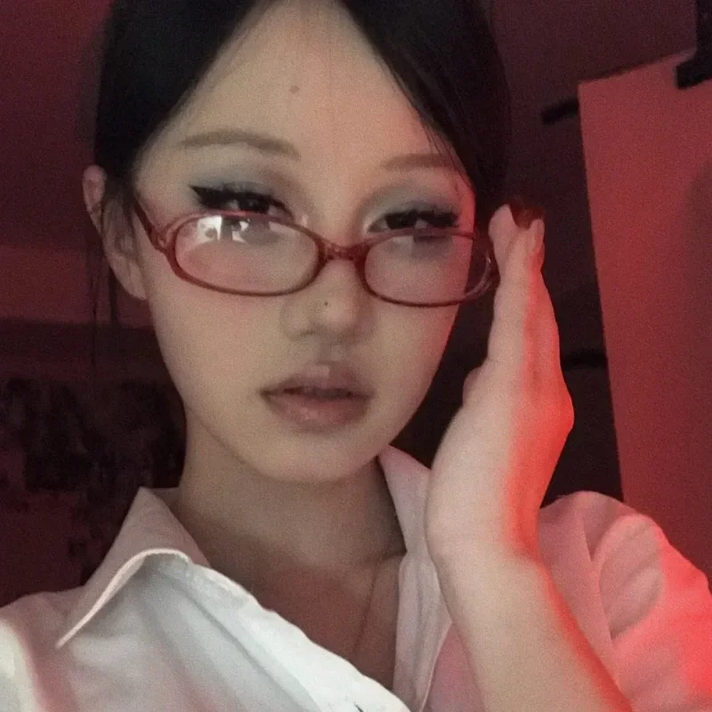 Женские винтажные очки с квадратной оправой