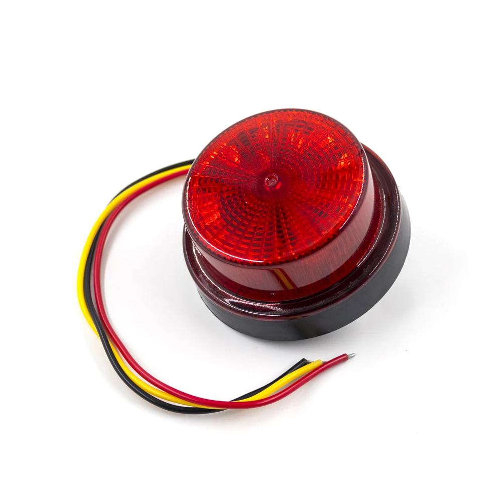 

2 шт., 12 В, 24 В, 12 светодиодов, 2 режима, предупреждение, аварийный стробоскоп, мигающий свет, вращающийся свет, сигнальная лампа, грузовик, трактор, водонепроницаемый