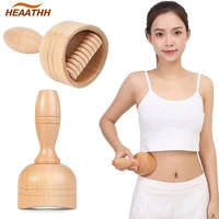 wood therapy swedish massage cup with roller for lymphatic drainagebody contouranti cellulitefull body muscle tension relief