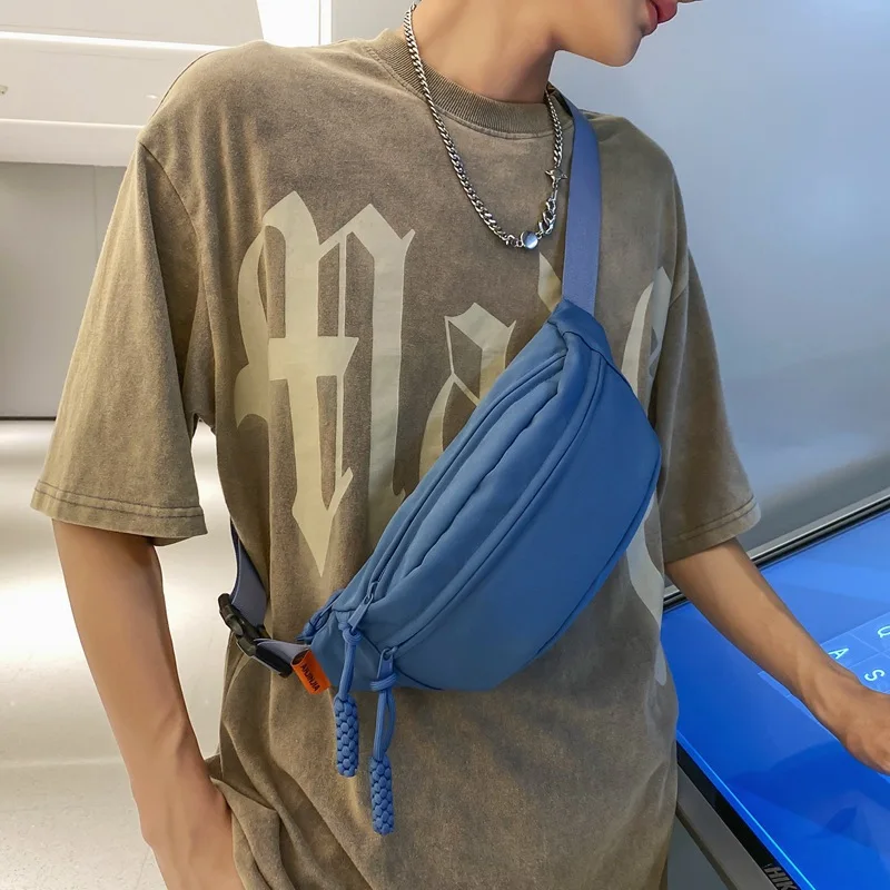 Женская Поясная Сумка В Японском Стиле Маленькая На Плечо Повседневная Простая