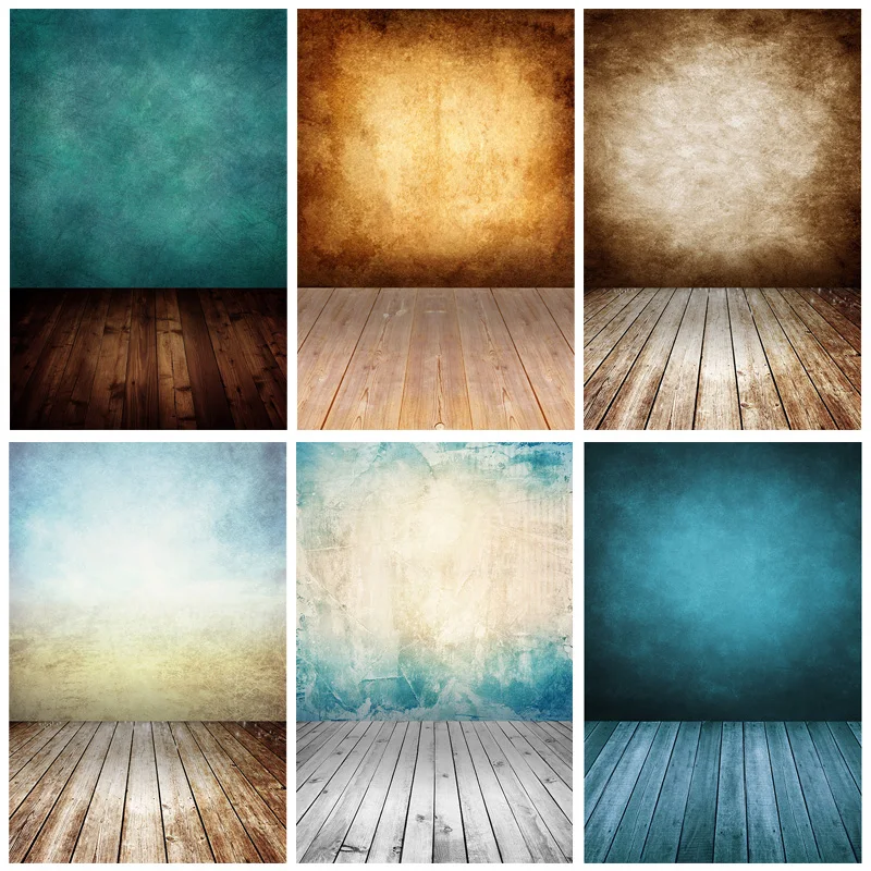

Portrait Cloth Photography Backdrops Prop Wooden Planks Theme Photography Background JDB-01