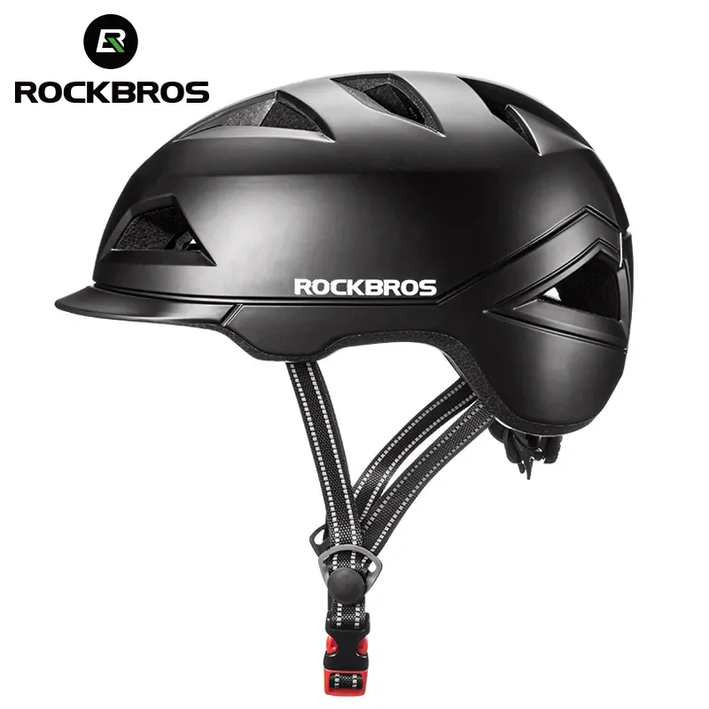 

ROCKBROS Bike Helmet Men Women Ultralight Integrally-molded Motocycle Electric Bicycle Sport Anti-Sweat Safety Bicycle Helmet