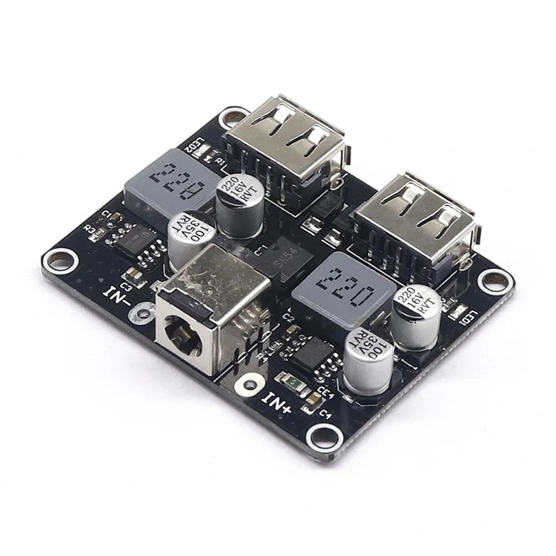 USB QC3.0 QC2.0 DC-DC понижающий преобразователь зарядный модуль 6-32 в 9 12 В 24 для быстрой