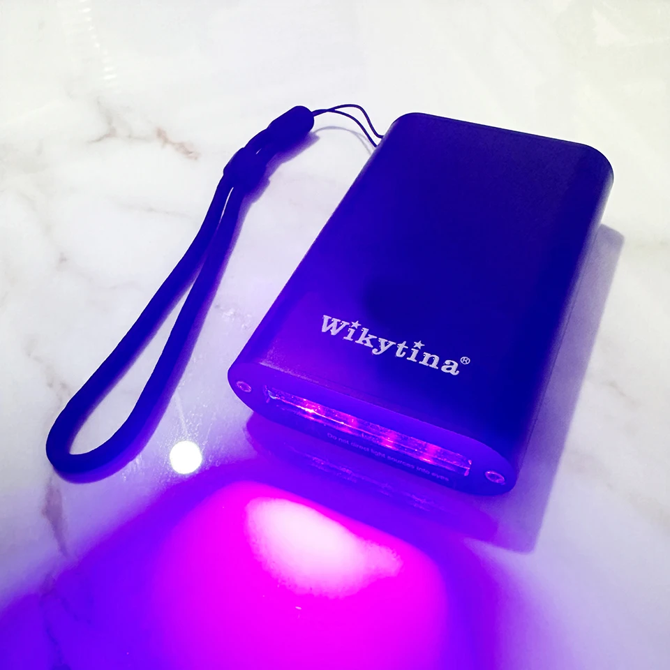Wikytina UV V Light Набор инструментов для наращивания волос с набором удаления клея