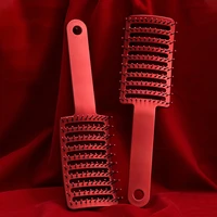 hollow out hairdressing comb scalp massage comb detangling hair brush tangled hair comb wet curly hairbrush women styling tools