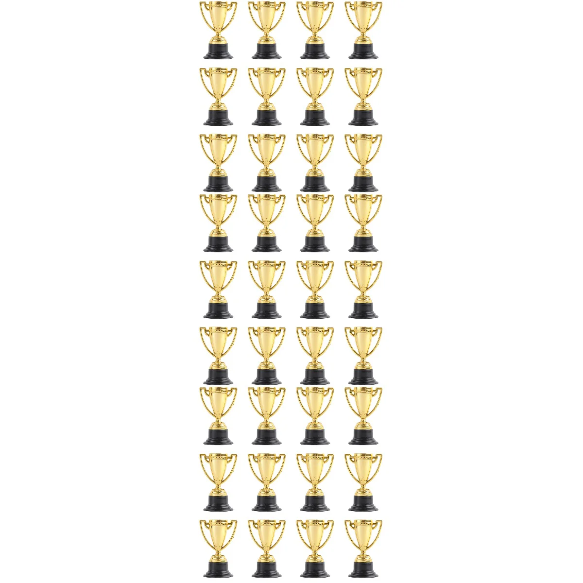 

48 Pcs Reward Small Trophy Kids Trophies Mini Award Toys Children's Soccer Ceremony Plastic Party Celebration Sports Gift