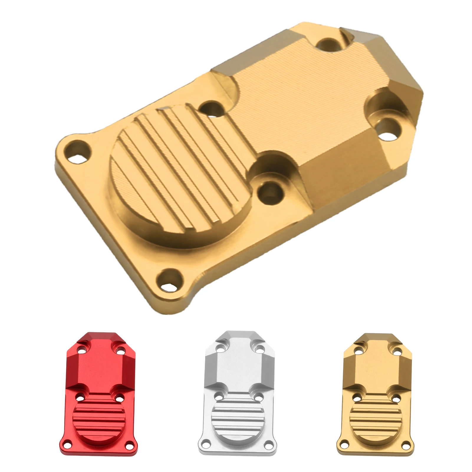 Brass Counterweight Balance Weight Diff Cover Housing for 1/24 Axial SCX24 90081 Axle Portal Drive RC Car Upgrade Parts