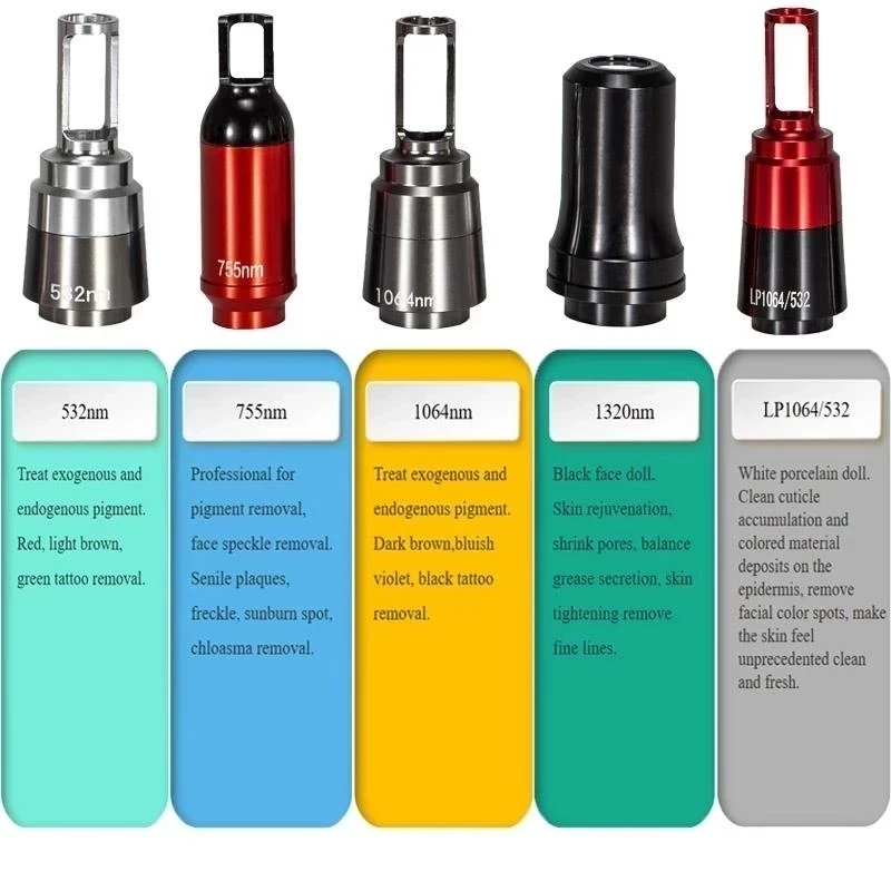 Большая Акция 2022 Лазерная Машинка для удаления всех цветов татуировок подводки