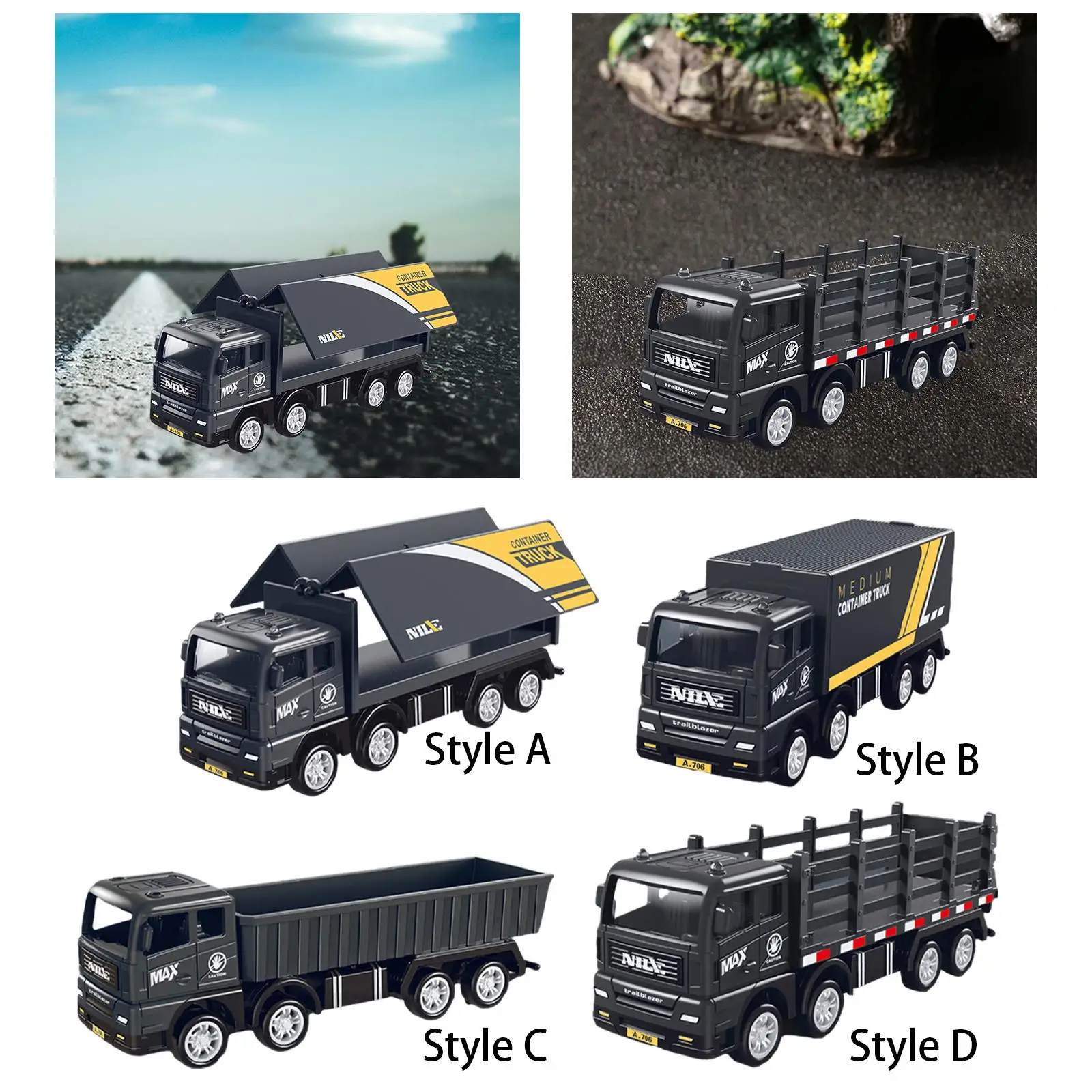 Игрушечный транспортный транспорт грузовик обучающая игрушка модель грузовика