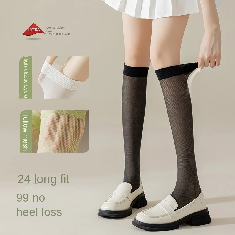 The new golf female and knee socks leg guardsstill breathable sports socks