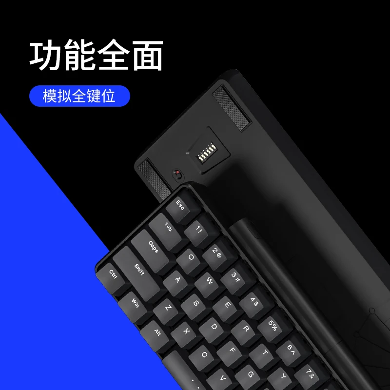 

IKBC Mini 61 Keys Mechanical Keyboard Cherry mx Brown Red Switches PBT Keycaps