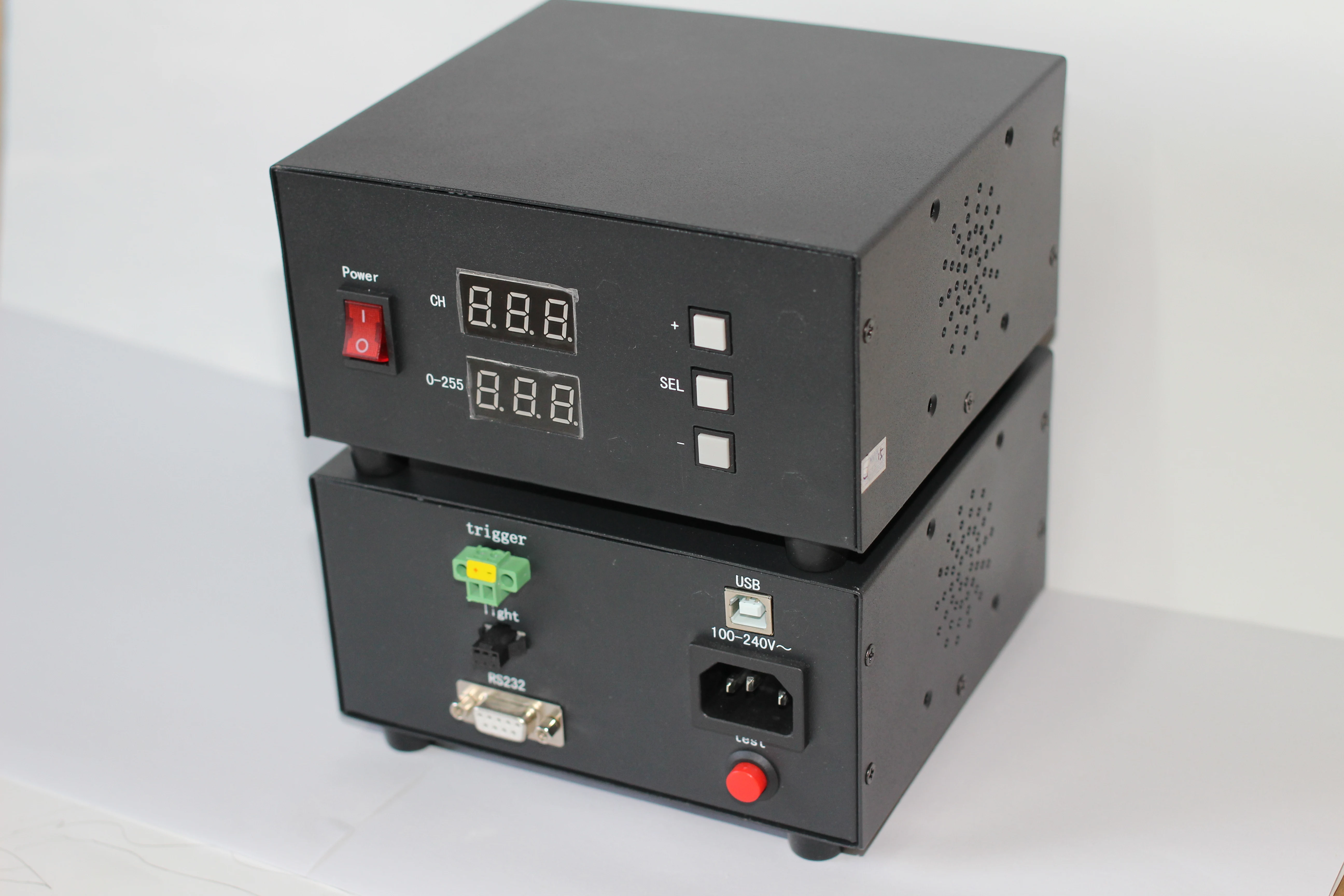 CCD industrial camera visual dimming equipment 1 way constant current voltage regulator digital light source controller