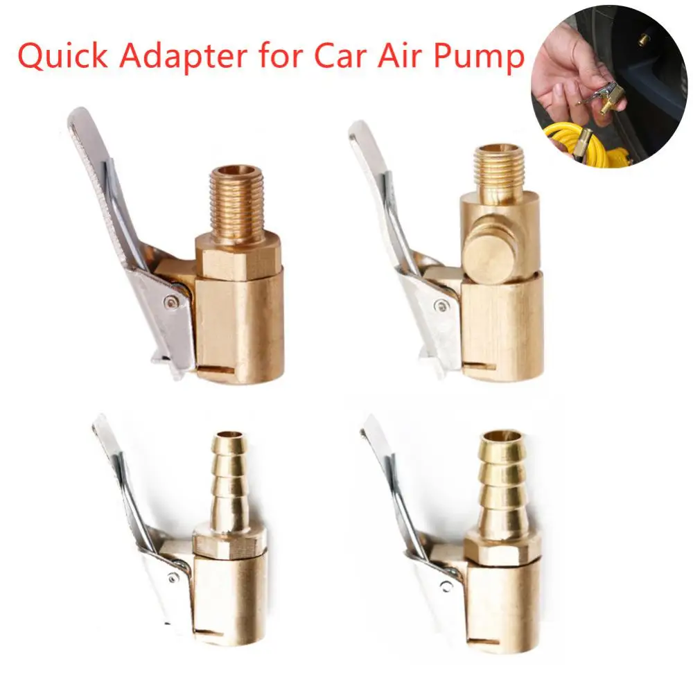 

1 шт., латунный соединитель воздушного насоса для автомобильных шин