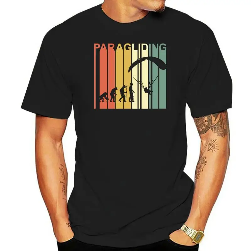 

Vintage Retro Paragliding Evolution Special T-Shirt Print T Shirt Men Style Fashion Top Tshirt Printed Men Unisex Tees Harajuku