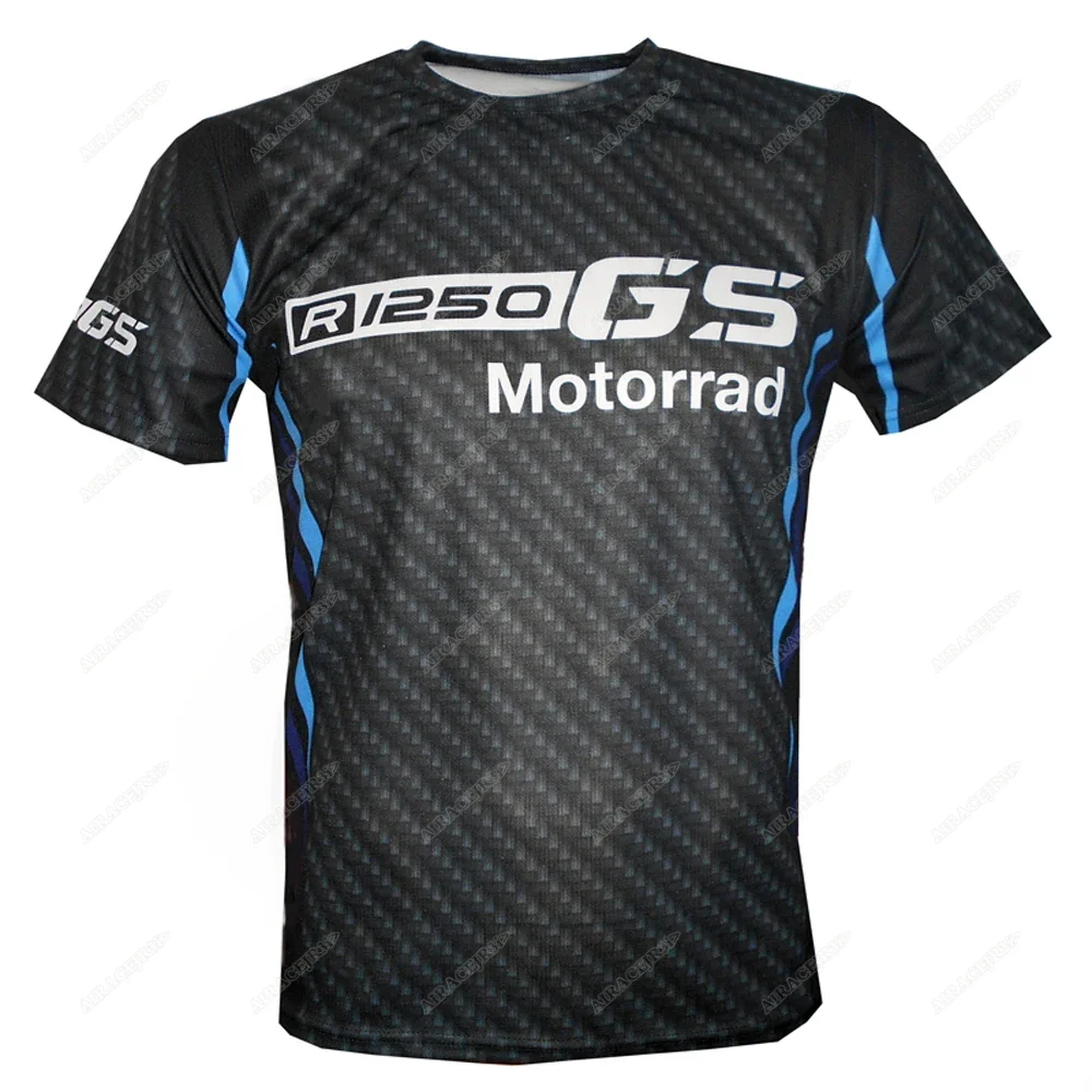 

Для BMW R1250 GS футболка Motorrad Мотоспорт мотоцикл Приключения локомотивы езды быстросохнущая летняя Мужская дышащая черная