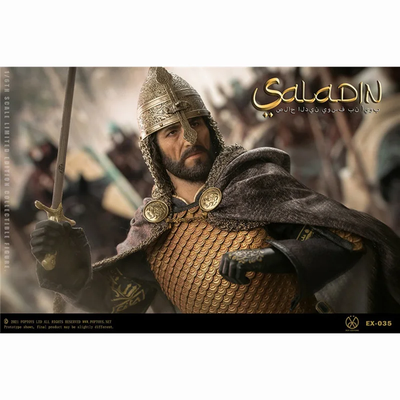 POPTOYS EX035 масштаб 1/6 Египет Саладин король полный набор кукла модель 12 дюймов