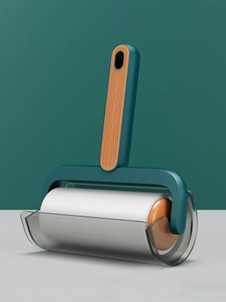 

Портативный сменный ролик для шерсти домашних животных