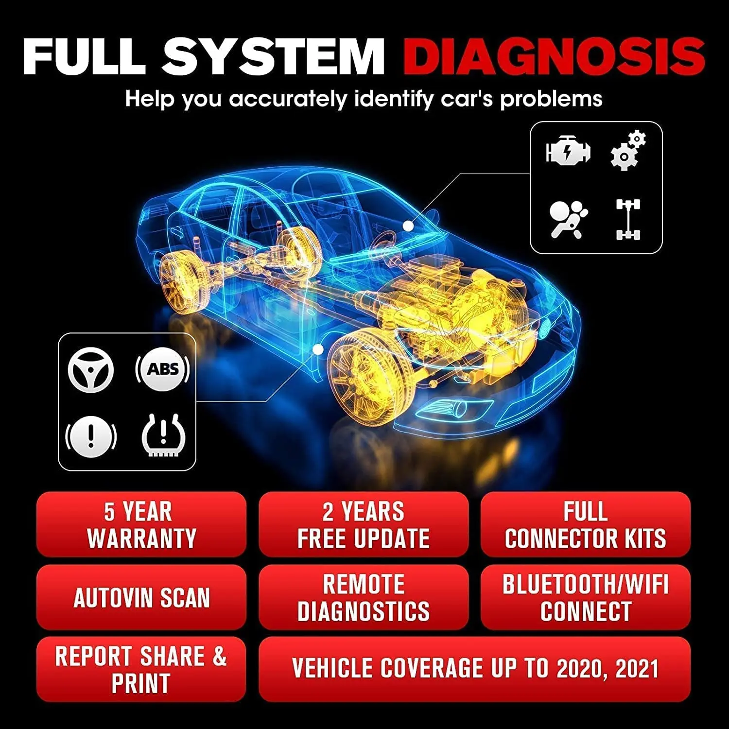 Фото Новый диагностический сканер X-431 PRO V5.0 (2026) для автомобилей, OBD/OBD2, для версий ЕС/Великобритании №2