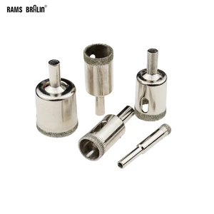 Набор сверл с алмазным покрытием для плитки, мрамора, стекла, керамики, 4-45 мм