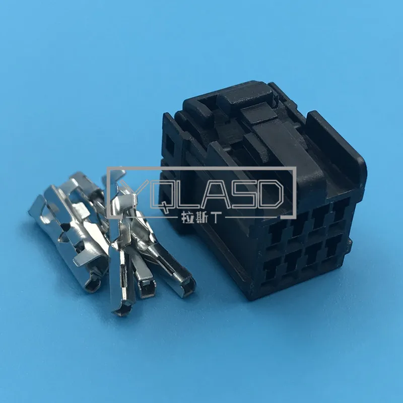 

1 компл., 8-сторонний автомобильный светильник, Магнитный провод, соединитель, автоматический штекер 174049-2 174044-2