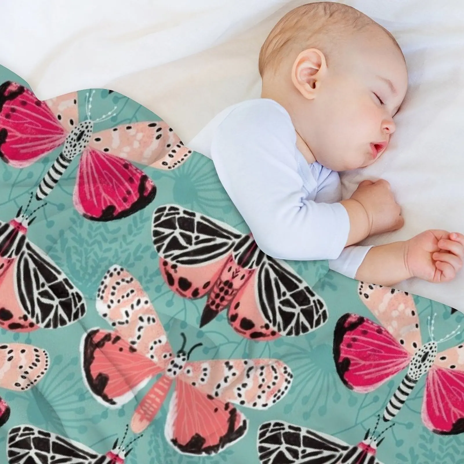 Lepidoptery № 6 от Andrea Lauren плед одеяло покрывала меховые теплые зимние одеяла