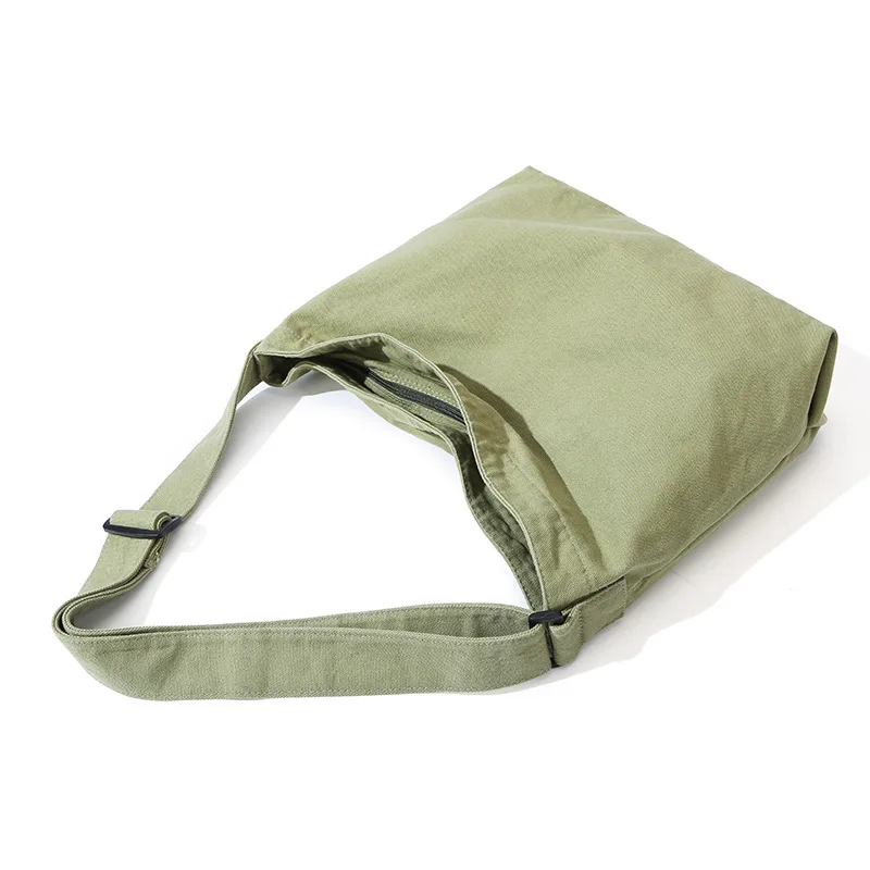 Японская хлопковая Холщовая Сумка Женская Студенческая сумка через плечо ретро