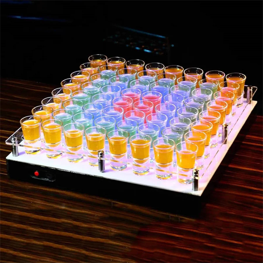 

Крутая подставка для стеклянных стаканов с 100 отверстиями