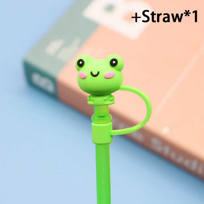 

Мультяшные силиконовые наконечники для трубочек RPXBGUCKARHG 6-8 мм