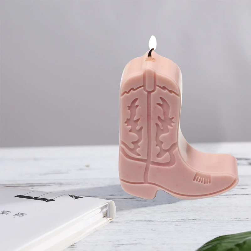 Рождественская обувь формы из смолы рождественские сапоги для свечей