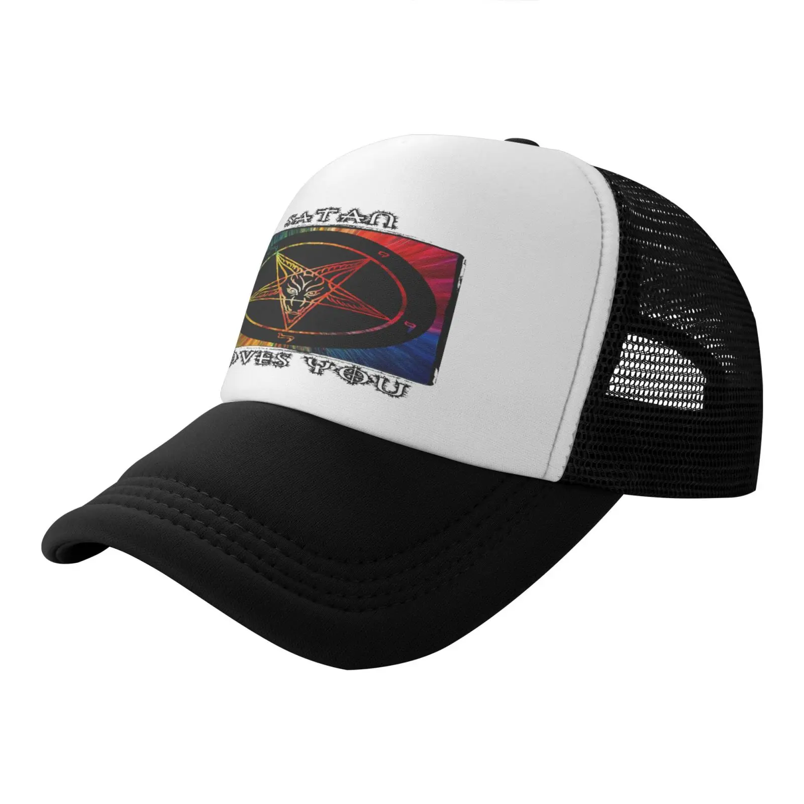 Church Ofloves You God Death 666 Cap Male Baseball Beret Women's Hat Bucket Caps Men's Winter Cowboy Hats |