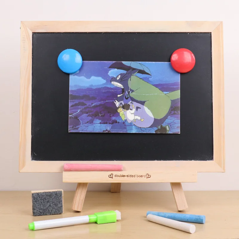 

Desktop Message Blackboard Wood Easel Bracket Chalkboard Kids Wooden Memo Black Board Collapsible Writing Boards