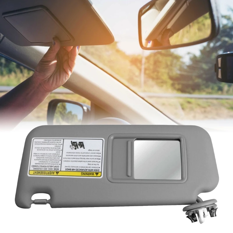 Sun-Visor Driver Side Repair Replacement Auto Interior Accessories for RAV4 2006 2007 2008 2009 Replace 74320-42501-B2 D7YA