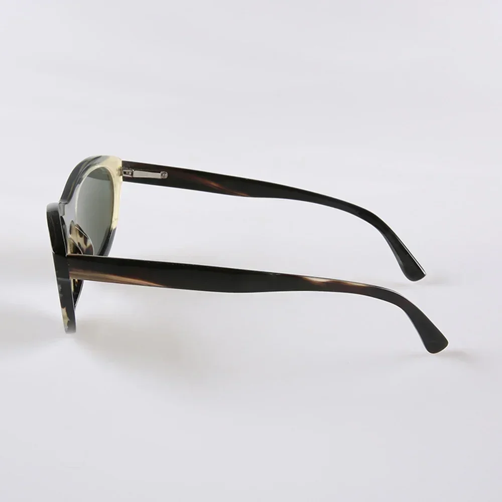 Женские солнцезащитные очки мужские уникальные ретро-кошачий глаз классические