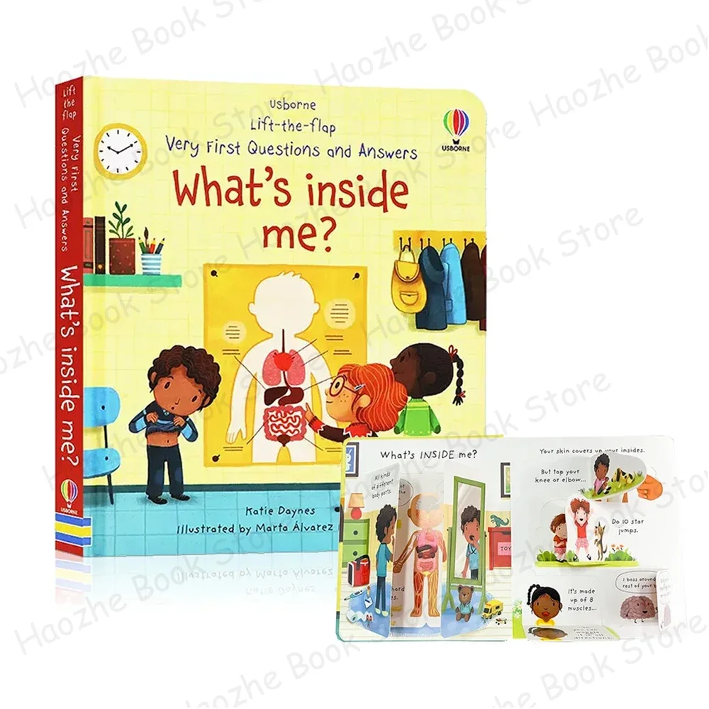 

Книга "Very First Questions and Answers: What’s inside me" Usborne