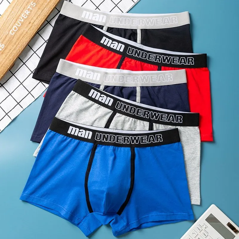 Boxer Shorts Underpants High Quality Cotton Sleep Male Shorts Men's Panties Men Boxer Casual Pants Man Underwear