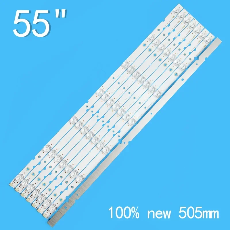 Светодиодный подсветка 55D8-3030F2 YHE-4C-LB5507-YH10J 1-8X7-LX20190404 для LVU550NEBL 55S525 55D8