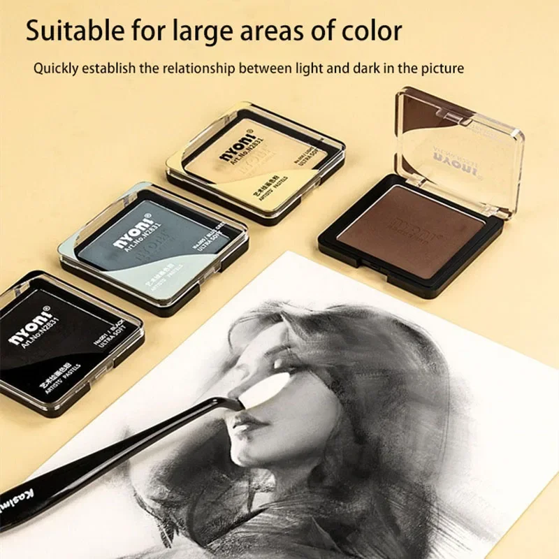 Профессиональный сухой влажный эскиз тонер для рисования графит древесный уголь