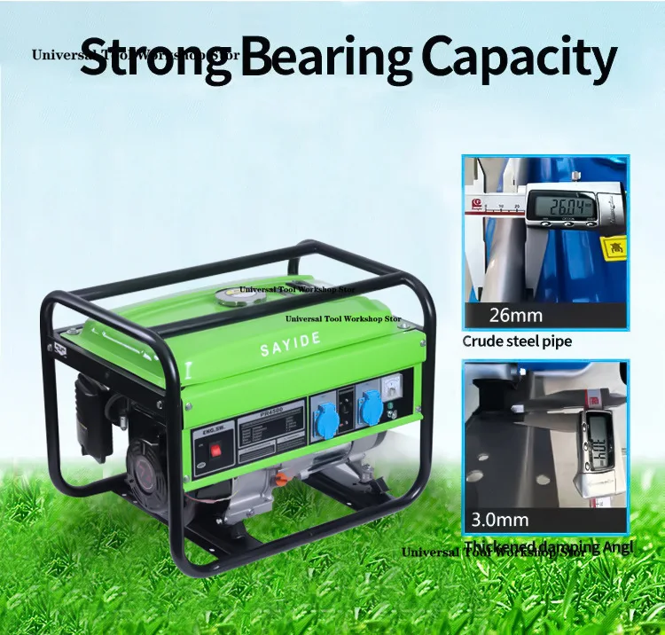 Бензиновый генератор для улицы бытовой 2/3/5/6/8/10 кВт небольшой портативный