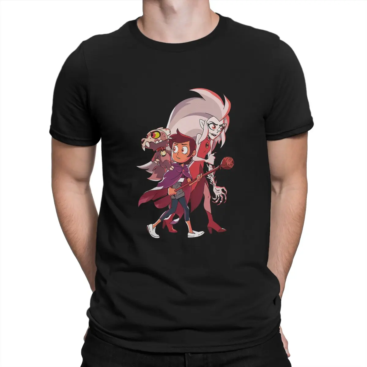 

The Owl House LGBT Anime Anime T Shirt Harajuku Grunge Men's Tshirt O-Neck Streetwear