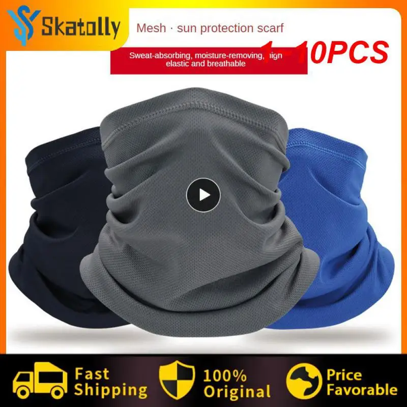 

1 ~ 10 шт. летняя дышащая мотоциклетная маска для лица, классная Женская защита от пыли для езды на мотоцикле, Балаклава, шарф, защита от солнца