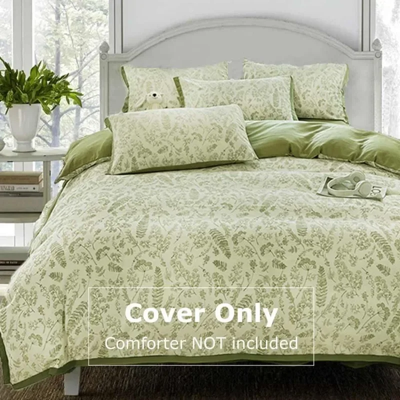Juste de couette дыню al athlon с застежкой комплект мягких и вставок vert olive foncé