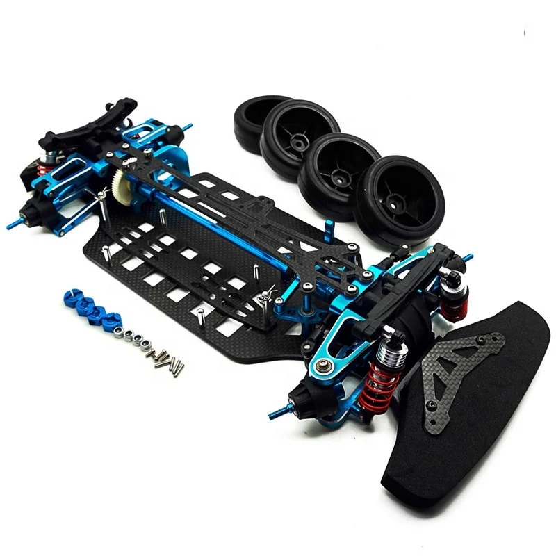 

1Set Alloy Carbon Shaft Drive 1/10 RC Frame Kit for TT01 TT01E Crawler rc parts accessories