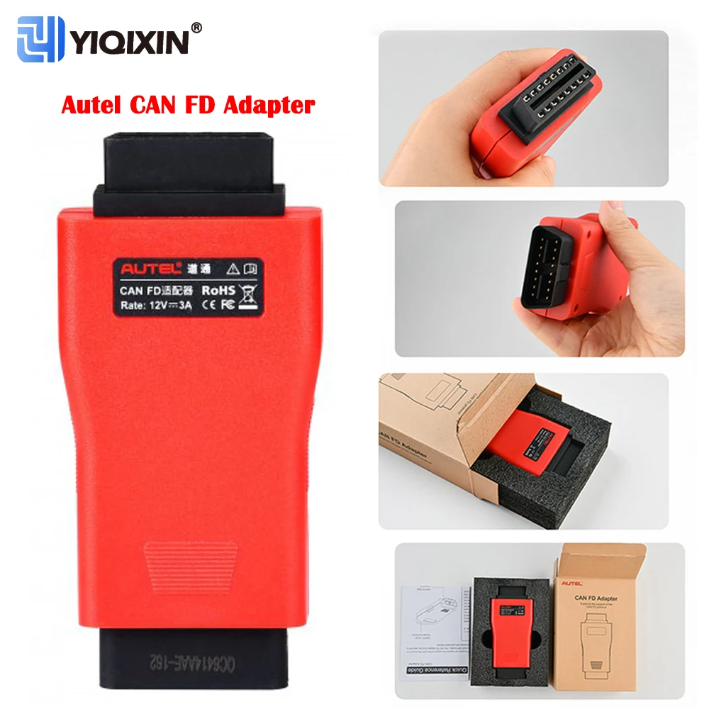 Autel CAN FD Adapter Car Diagnosis Tool Connector Supports CAN FD Protocol Vehicle Models For MY2020 GM Work With All Autel VCI